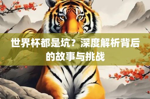 世界杯都是坑？深度解析背后的故事与挑战