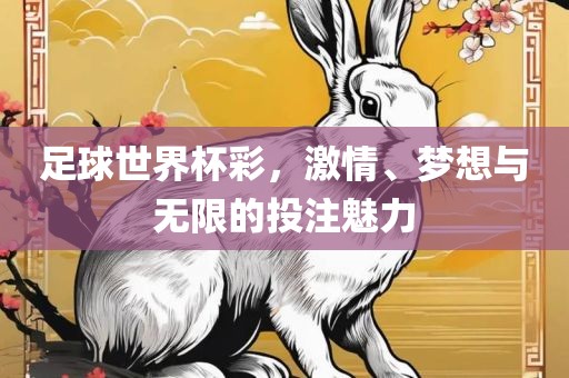 足球世界杯彩，激情、梦想与无限的投注魅力金炬实业股份有限公司
