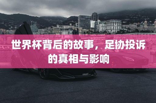 世界杯背后的故事，足协投诉的真相与影响金炬实业股份有限公司