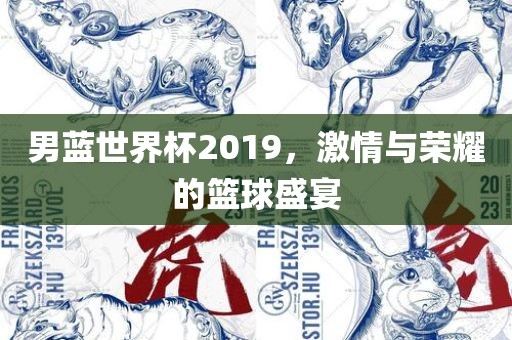 男蓝世界杯2019，激情与荣耀的篮球盛宴金炬实业股份有限公司